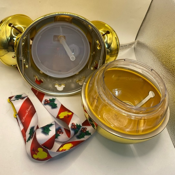 Disney Sipper - Jingle Bell - Mickey Icon - Gold - Picture 3 of 6